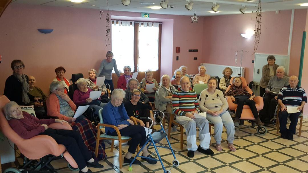 Chorale des résidents EHPAD SAinte MArie